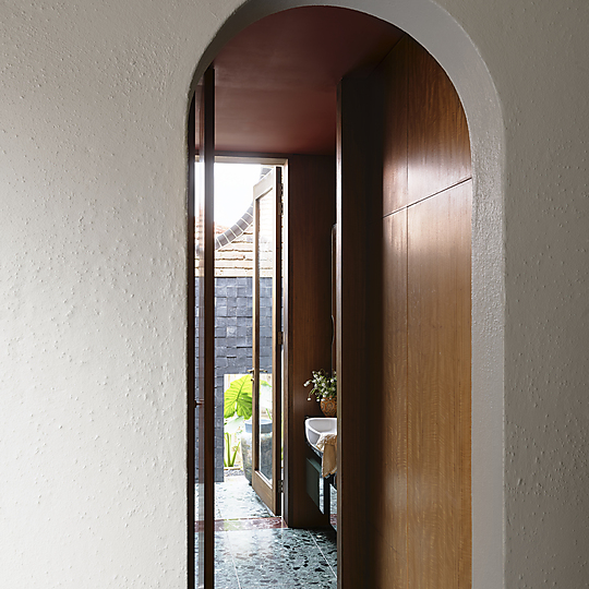 Interior photograph of Garden House by Anson Smart