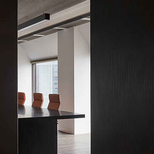 Interior photograph of Young Group Collins Street Office by Willem-Dirk du Toit 