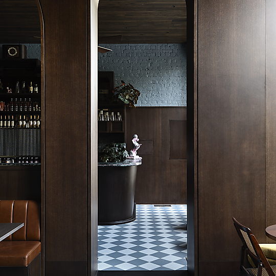 Interior photograph of Poodle Bar & Bistro by Derek Swalwell