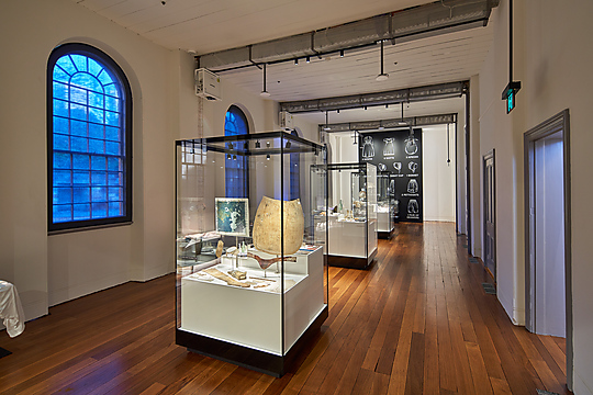 Interior photograph of Hyde Park Barracks Visitor Experience by Evolving Picture/ Chris Bennett
