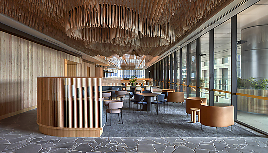 Interior photograph of Lander & Rogers Melbourne by Peter Clarke