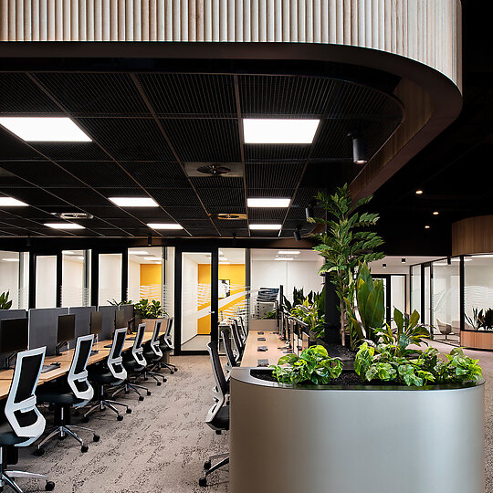 Interior photograph of Waterman Business Centre Eastland by Nicole England