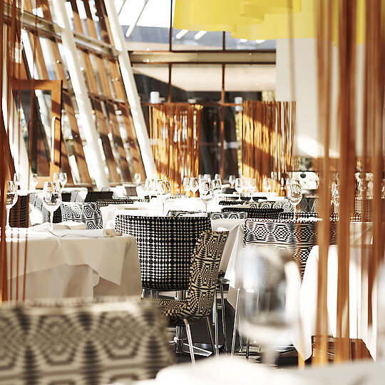 Interior photograph of Coast Restaurant by Adrian Lander