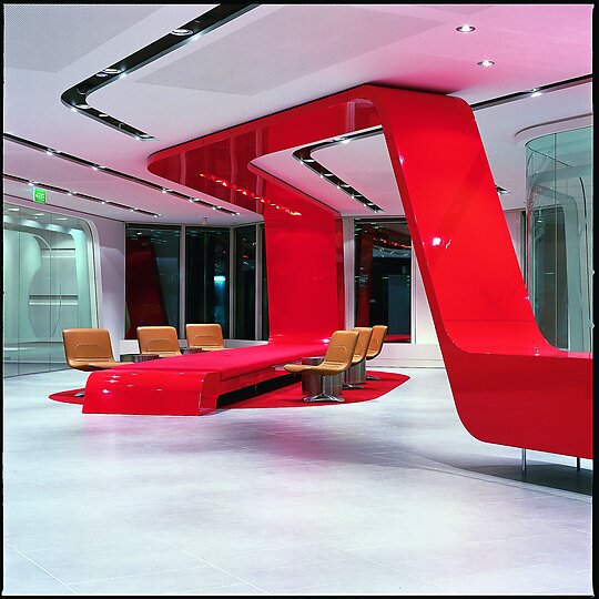 Interior photograph of Vodafone Head Office by Martin van Der Wal