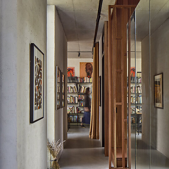 Interior photograph of Laneway Lot House by Jack Lovel