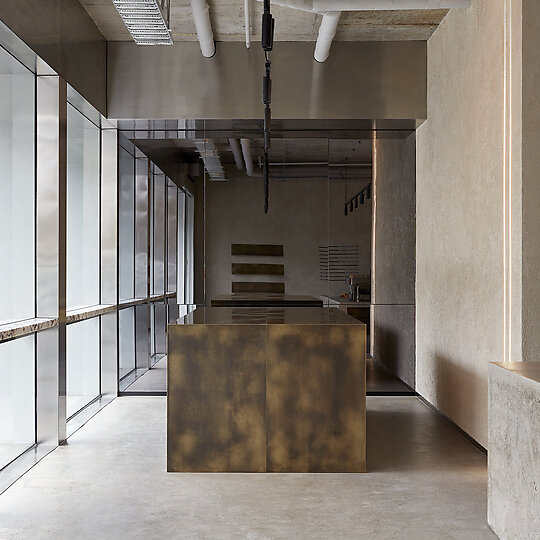 Interior photograph of Lune Croissanterie Armadale by Jack Lovel