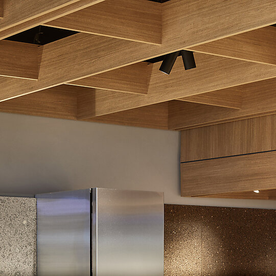 Interior photograph of Aquila, Highpoint by Tatjana Plitt