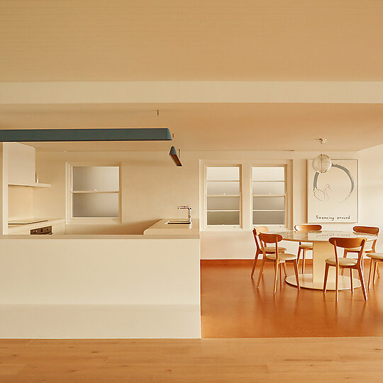 Interior photograph of Cork House by Traianos Pakioufakis