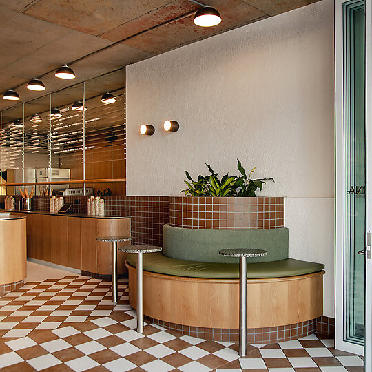 Interior photograph of Gelato Messina Newtown by Jack Fenby