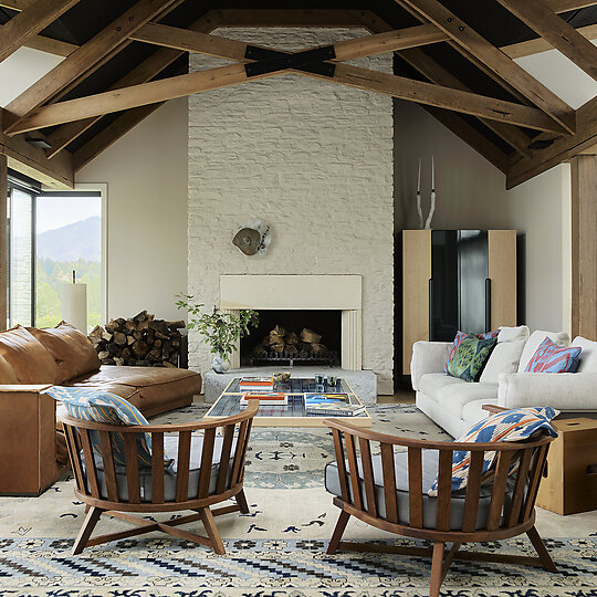 Interior photograph of Speargrass House by Anson Smart