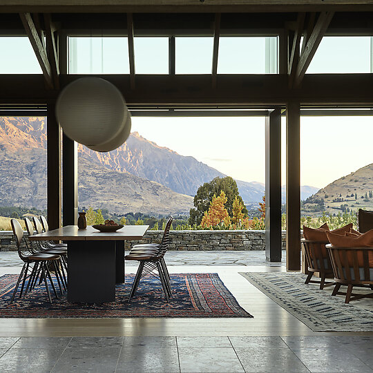 Interior photograph of Speargrass House by Anson Smart