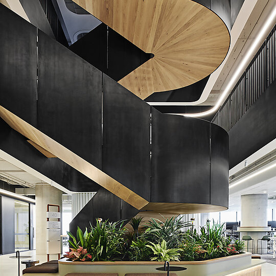 Interior photograph of Endeavour Energy by Nicole England