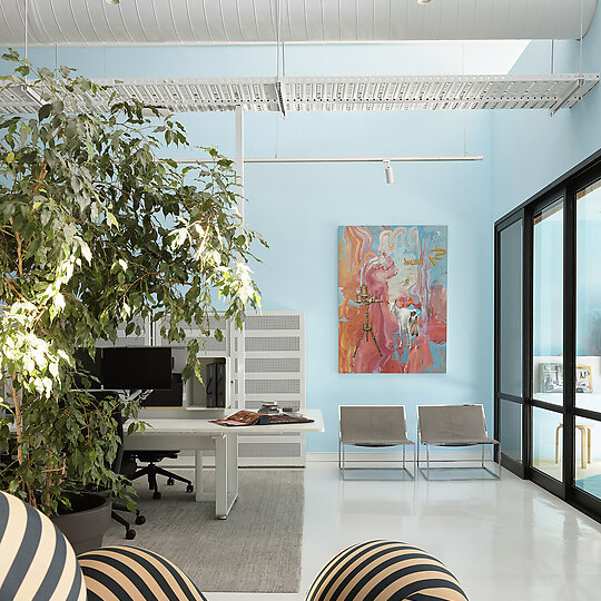 Interior photograph of SJB Studio, Richmond by Anson Smart