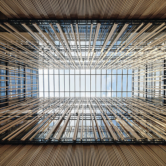 Interior photograph of The Embassy of Australia, Washington D.C. by Joe Fletcher