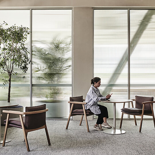 Interior photograph of Atlantic Fellows for Social Equity Hub by Tom Blachford