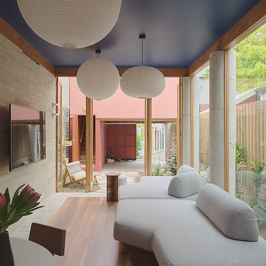 Interior photograph of House in Surry Hills by Martin Siegner