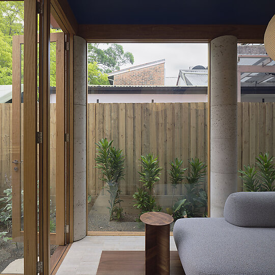 Interior photograph of House in Surry Hills by Martin Siegner