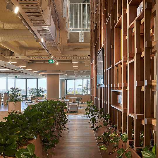 Interior photograph of Cancer Council Victoria by Dave Kulesza