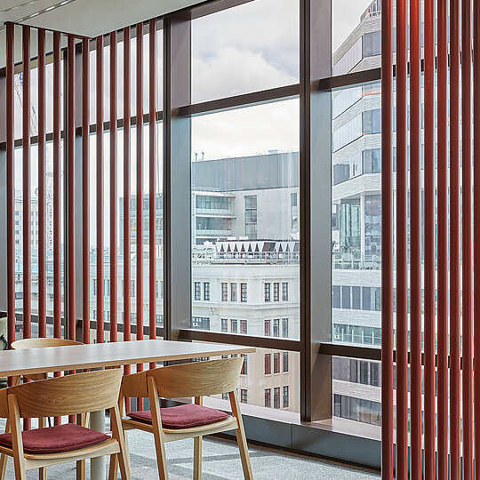 Interior photograph of Cancer Council Victoria by Dave Kulesza