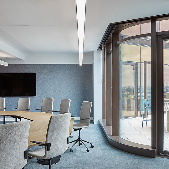 Interior photograph of Cancer Council Victoria by Dave Kulesza