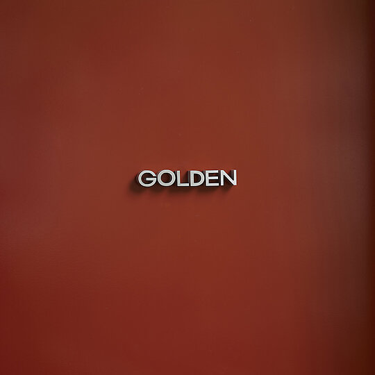 Interior photograph of GOLDEN Studio by Sean Fennessy