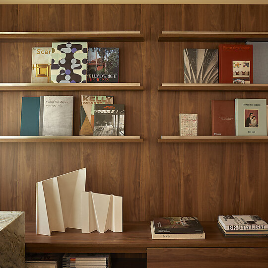 Interior photograph of GOLDEN Studio by Sean Fennessy