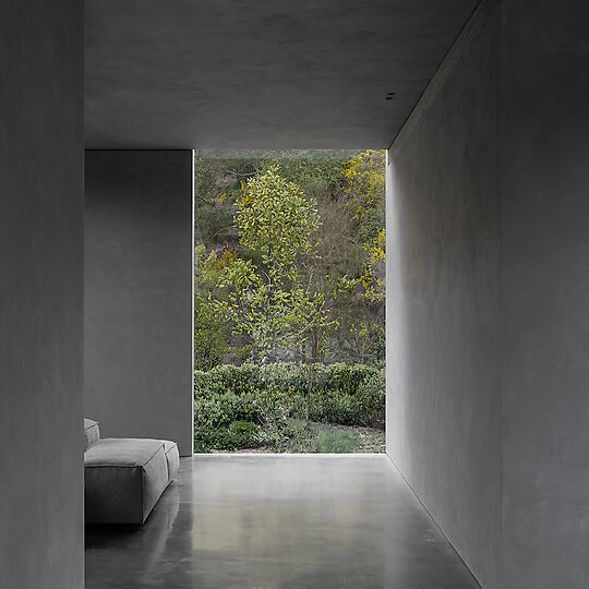 Interior photograph of Grey House by Timothy Kaye