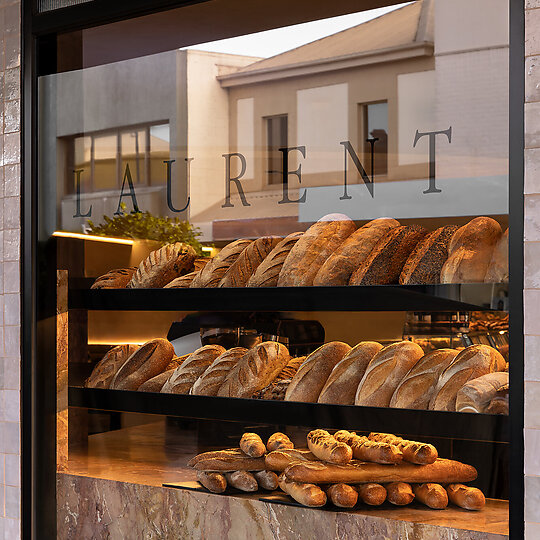 Interior photograph of Laurent Bakery - Ivanhoe by Timothy Kaye