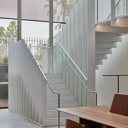 Interior photograph of Art Gallery of NSW Library and Members Lounge by Cieran Murphy