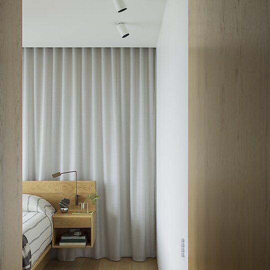 Interior photograph of Kyabin Apartment by Clinton Weaver