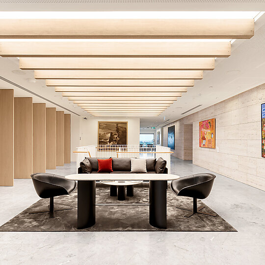 Interior photograph of Crestone Workplace by MPA