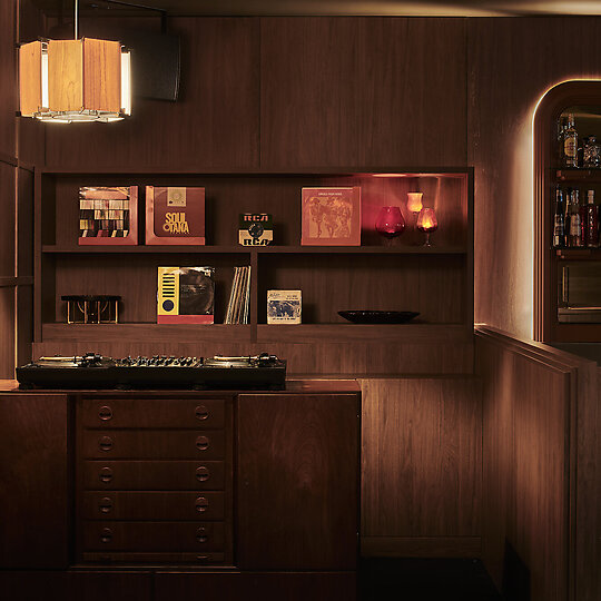 Interior photograph of Studio Amaro by Tom Blachford