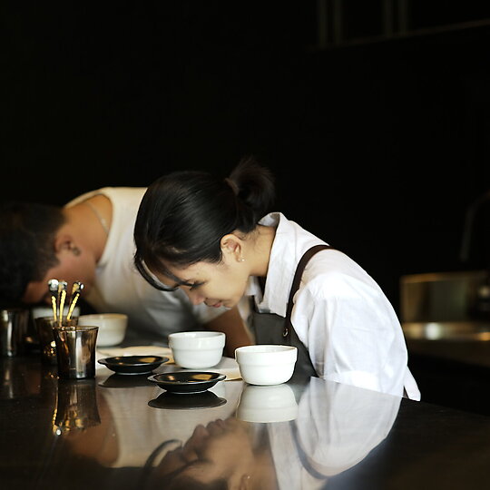 Interior photograph of Blacklist Coffee Roasters by Htet Blacklist 