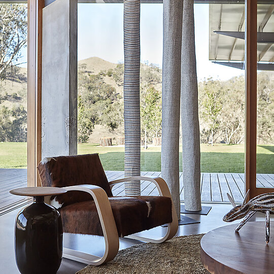 Interior photograph of Saddle House by Jen Wilding