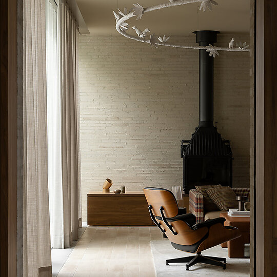 Interior photograph of Casa Piva by Timothy Kaye