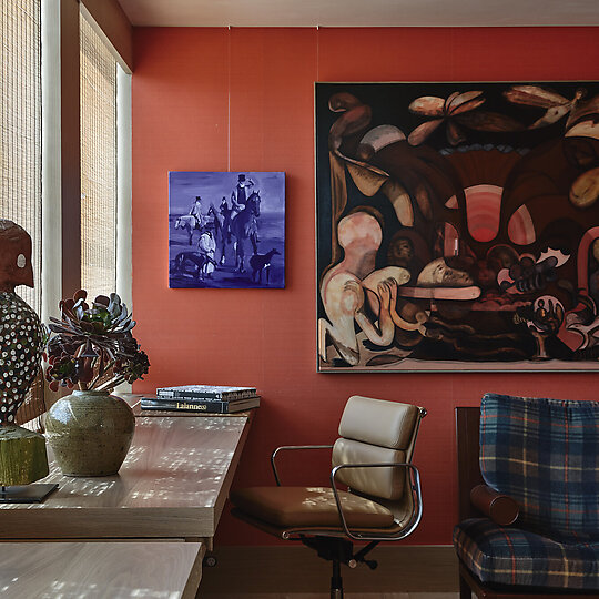 Interior photograph of Fairlie Apartment by Derek Swalwell 