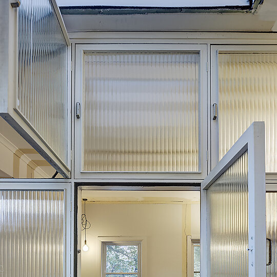 Interior photograph of TERROIR Hobart Office by Brett Boardman