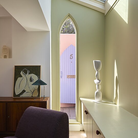 Interior photograph of Chapel House by Alicia Taylor